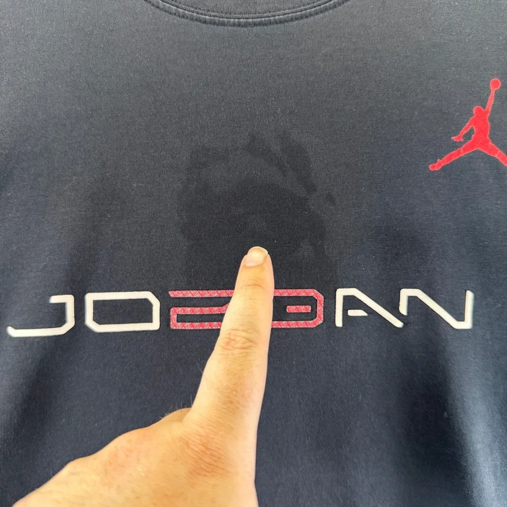 Jordan NikeFIT Long Sleeve Shirt Mens Large Black Jumpman Athletic Tee
